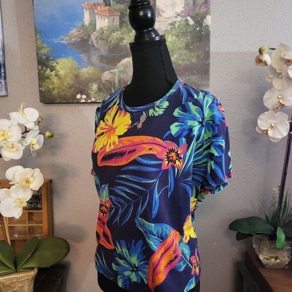 Zara Trafaluc blue top - Picture 4 of 4